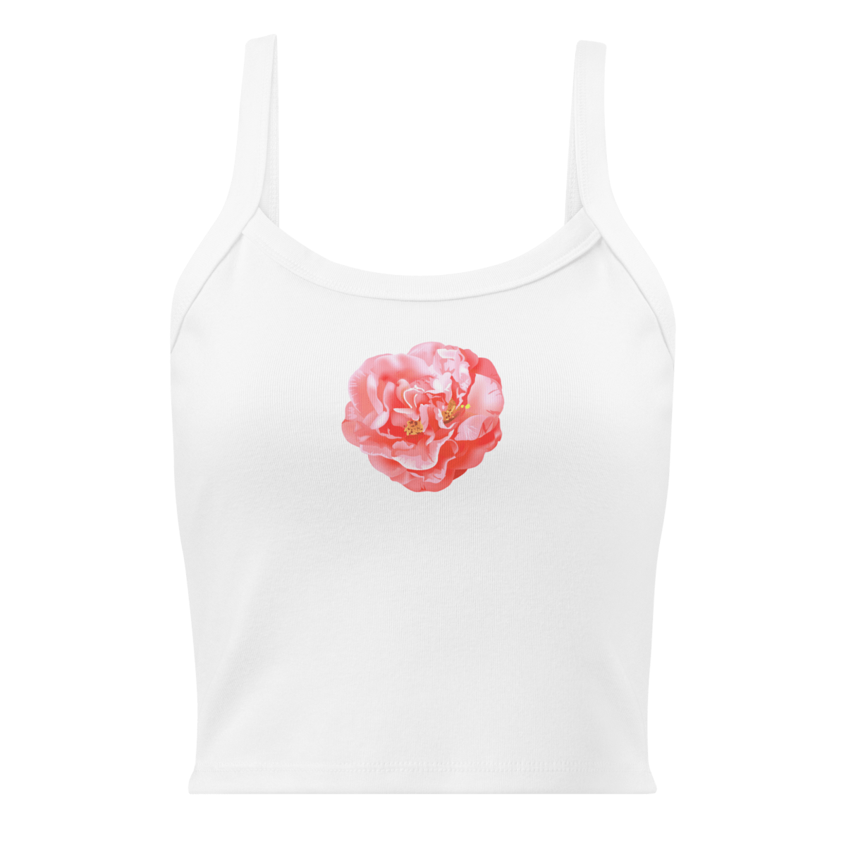 Peony Flower Tank Top - Polychrome Goods 🍊