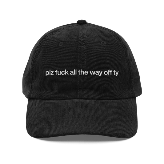 plz fuck all the way off ty. Embroidered Hat - Polychrome Goods 🍊