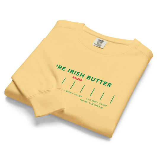 Pure Irish Butter Sweatshirt - Polychrome Goods 🍊