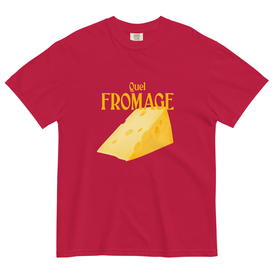 Quel Fromage T-Shirt - Polychrome Goods 🍊