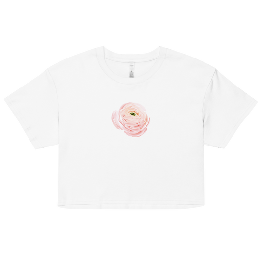 Rananuculus Flower Crop Top - Polychrome Goods 🍊
