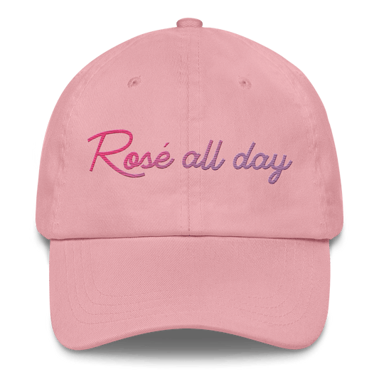 Rosé All Day Gradient Embroidered Hat - Polychrome Goods 🍊