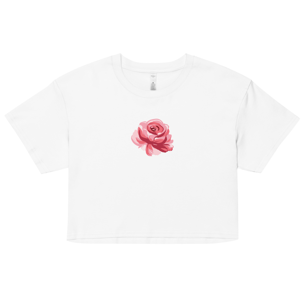 Rose Flower Crop Top - Polychrome Goods 🍊