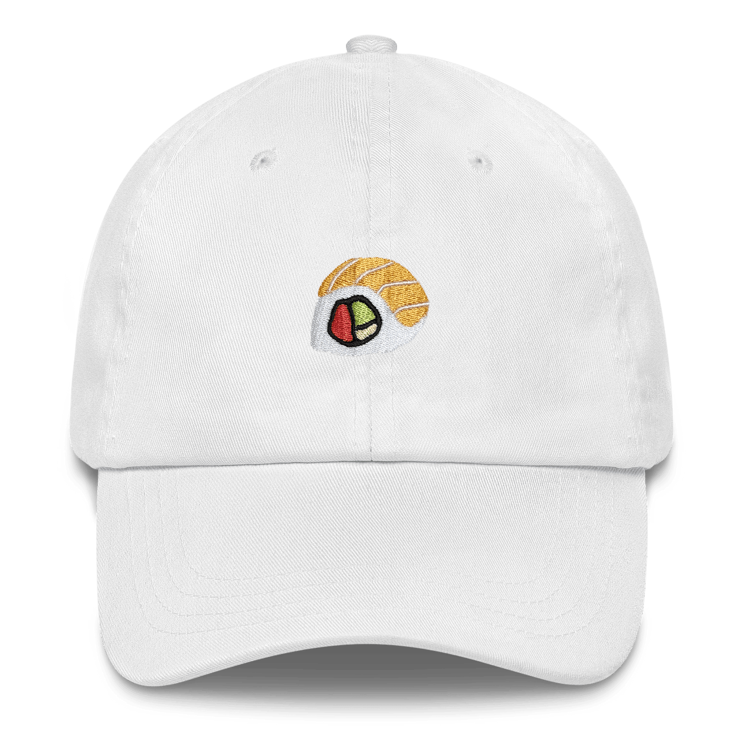 Salmon Tuna Avocado Roll Embroidered Hat ๐ฃ๐ฅ - Polychrome Goods ๐