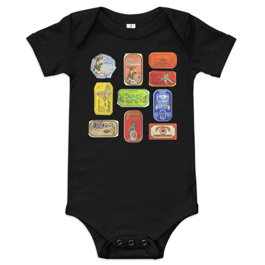 Sardine Tins of Portugal Baby Onesie - Polychrome Goods 🍊