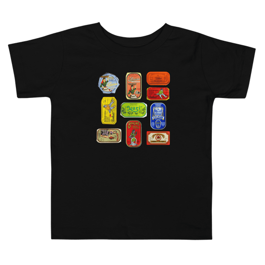 Sardine Tins of Portugal Toddler Short Sleeve Tee - Polychrome Goods 🍊