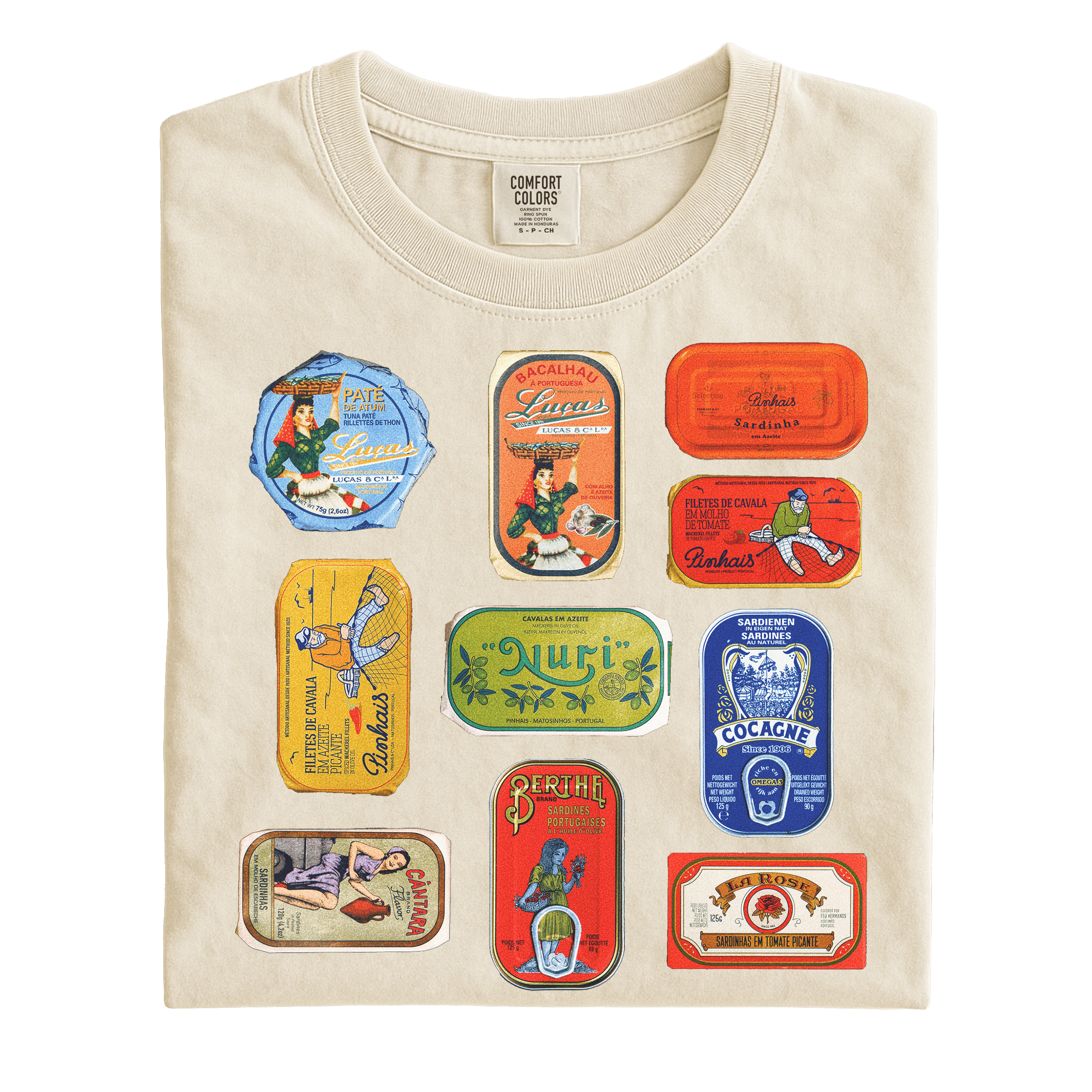 never fully dressed sardine t shirt Never Fully Dressed Sardine Tee in White