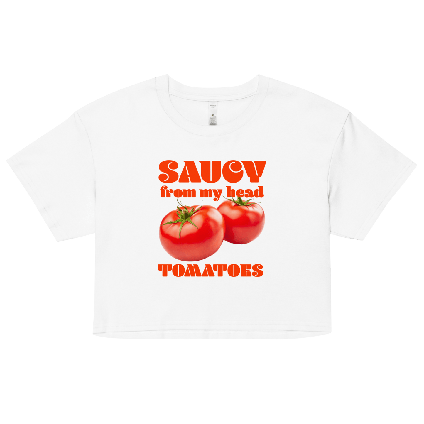 Saucy From My Head Tomatoes π
Crop Top - Polychrome Goods π