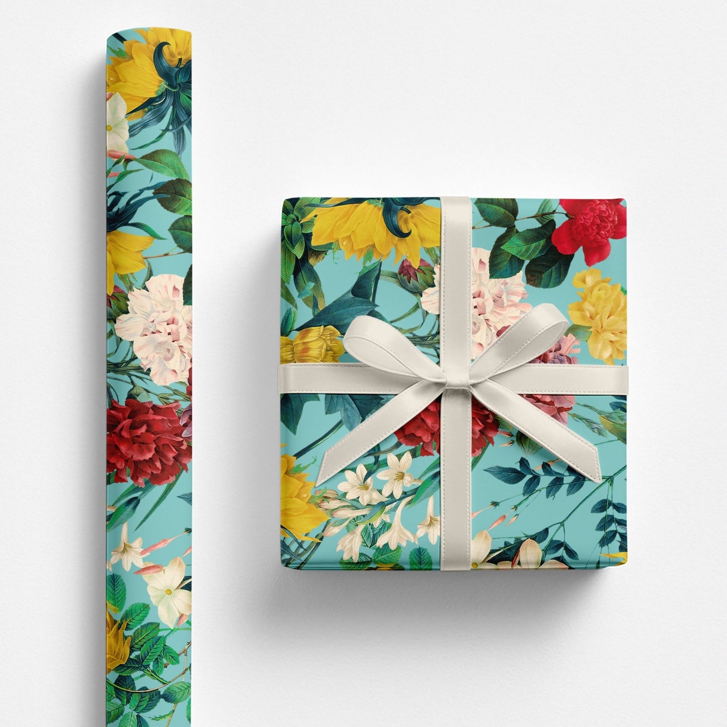 Serena Floral Wrapping Paper - Polychrome Goods