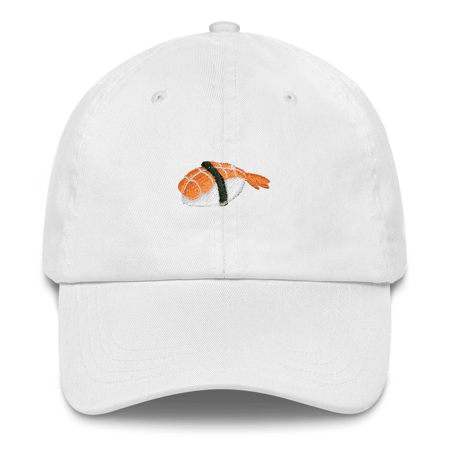 Shrimp Sushi Embroidered Hat - Polychrome Goods π
