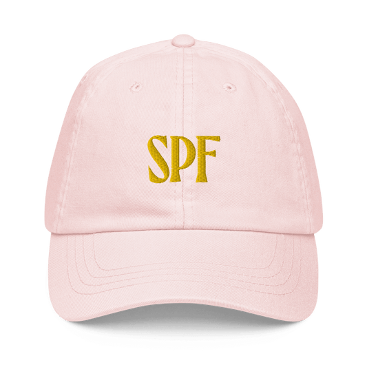 SPF Embroidered Hat - Polychrome Goods 🍊