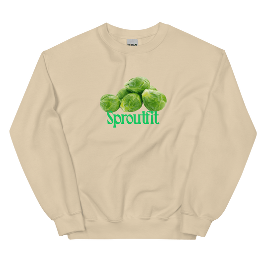 Sproutfit Brussels Sprouts Sweatshirt - Polychrome Goods 🍊
