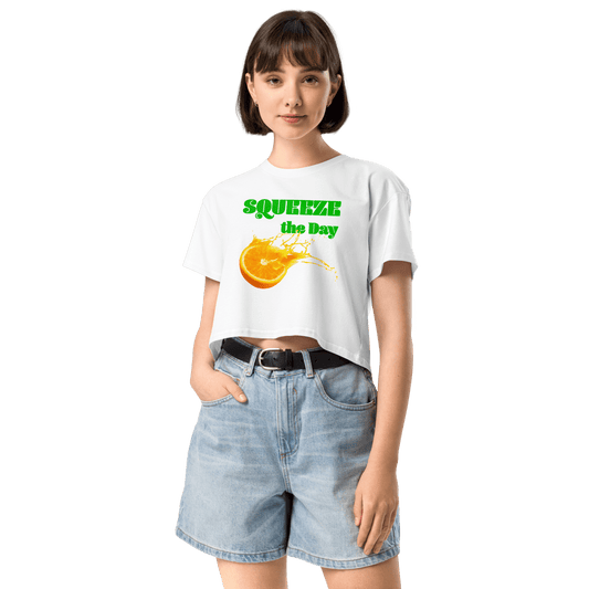 Squeeze The Day 🍊 Crop Top - Polychrome Goods 🍊