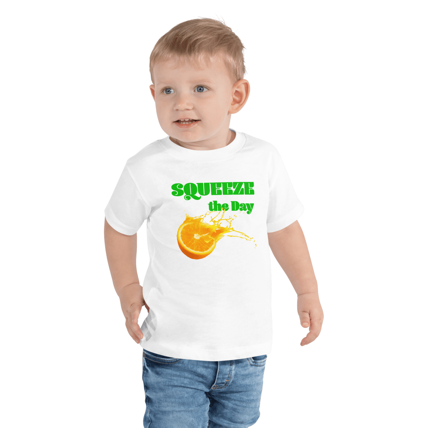 Squeeze The Day π Toddler T-Shirt - Polychrome Goods π