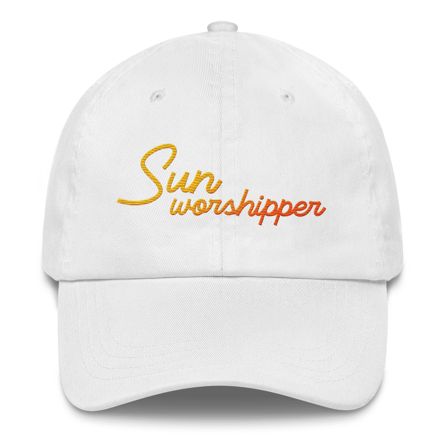 Sun Worshipper Embroidered Gradient Hat - Polychrome Goods 🍊