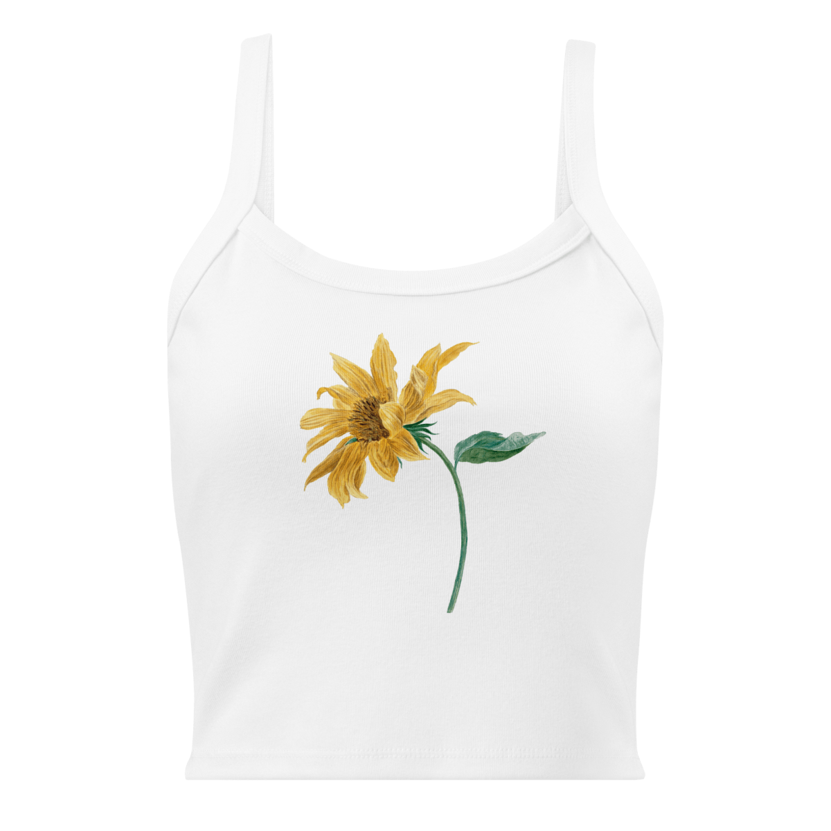 Sunny Sunflower Tank Top - Polychrome Goods 🍊
