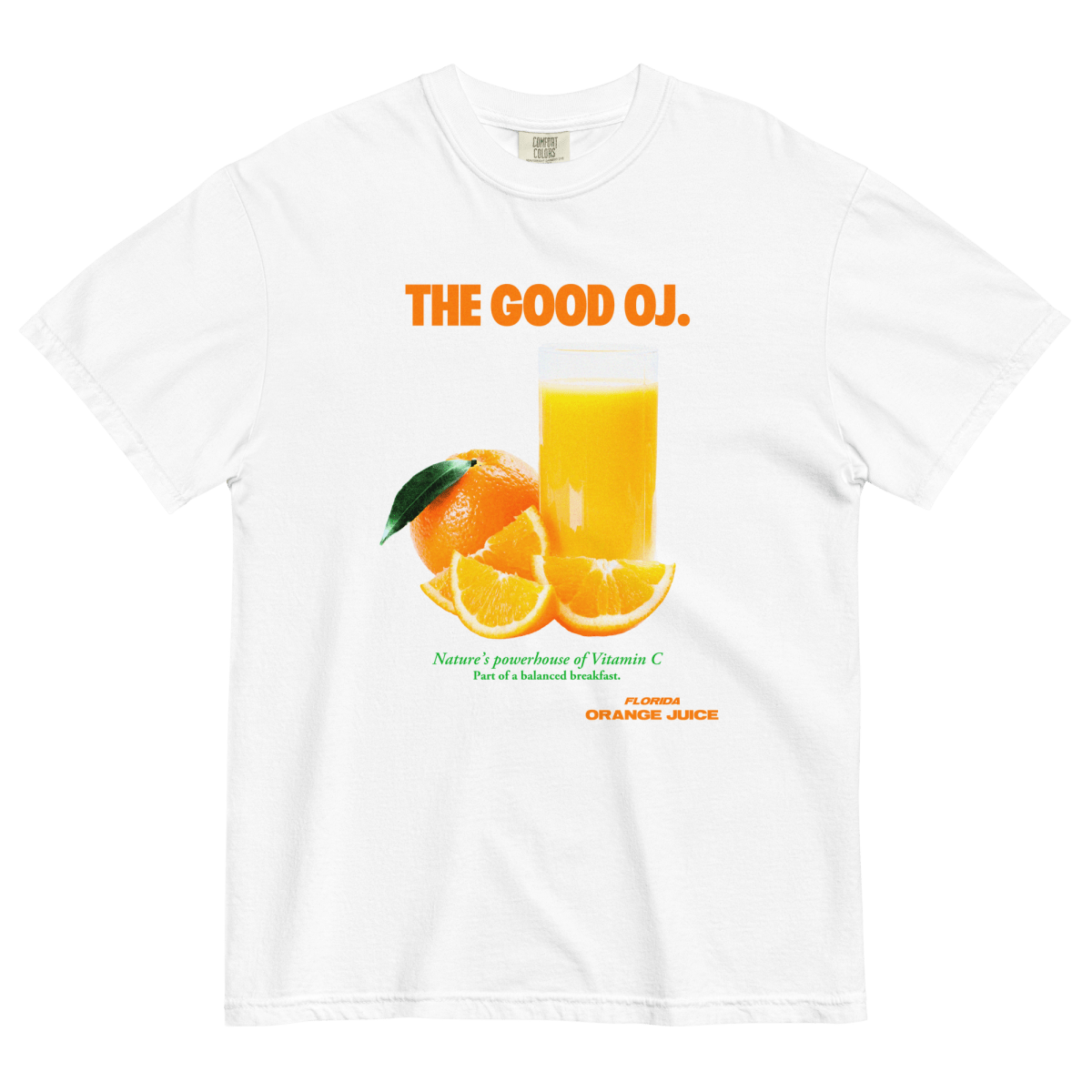 The Good OJ Breakfast T-Shirt - Polychrome Goods ๐