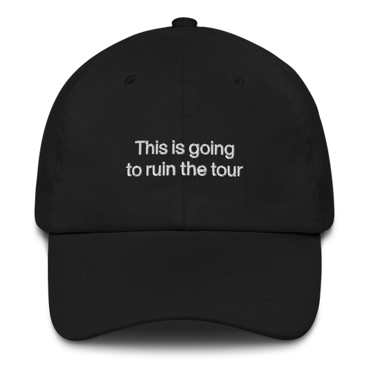 This is going to ruin the tour Embroidered Justin Timberlake Hat - Polychrome Goods 🍊