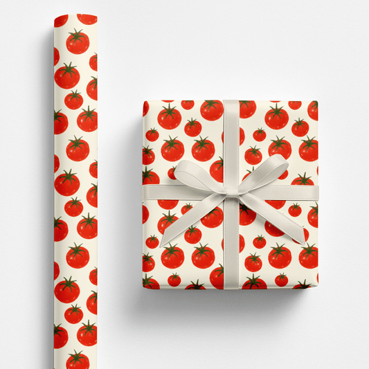 Tomatoes 🍅 Wrapping Paper - Polychrome Goods