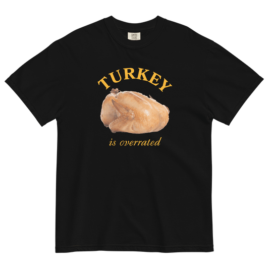Turkey is Overrated Thanksgiving Shirt - Polychrome Goods 🍊