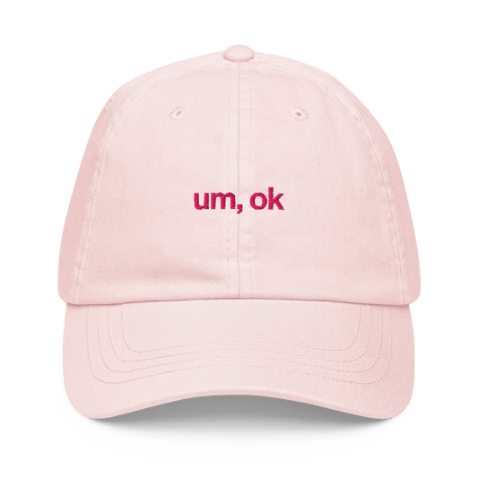 um, ok Hat - Polychrome Goods 🍊