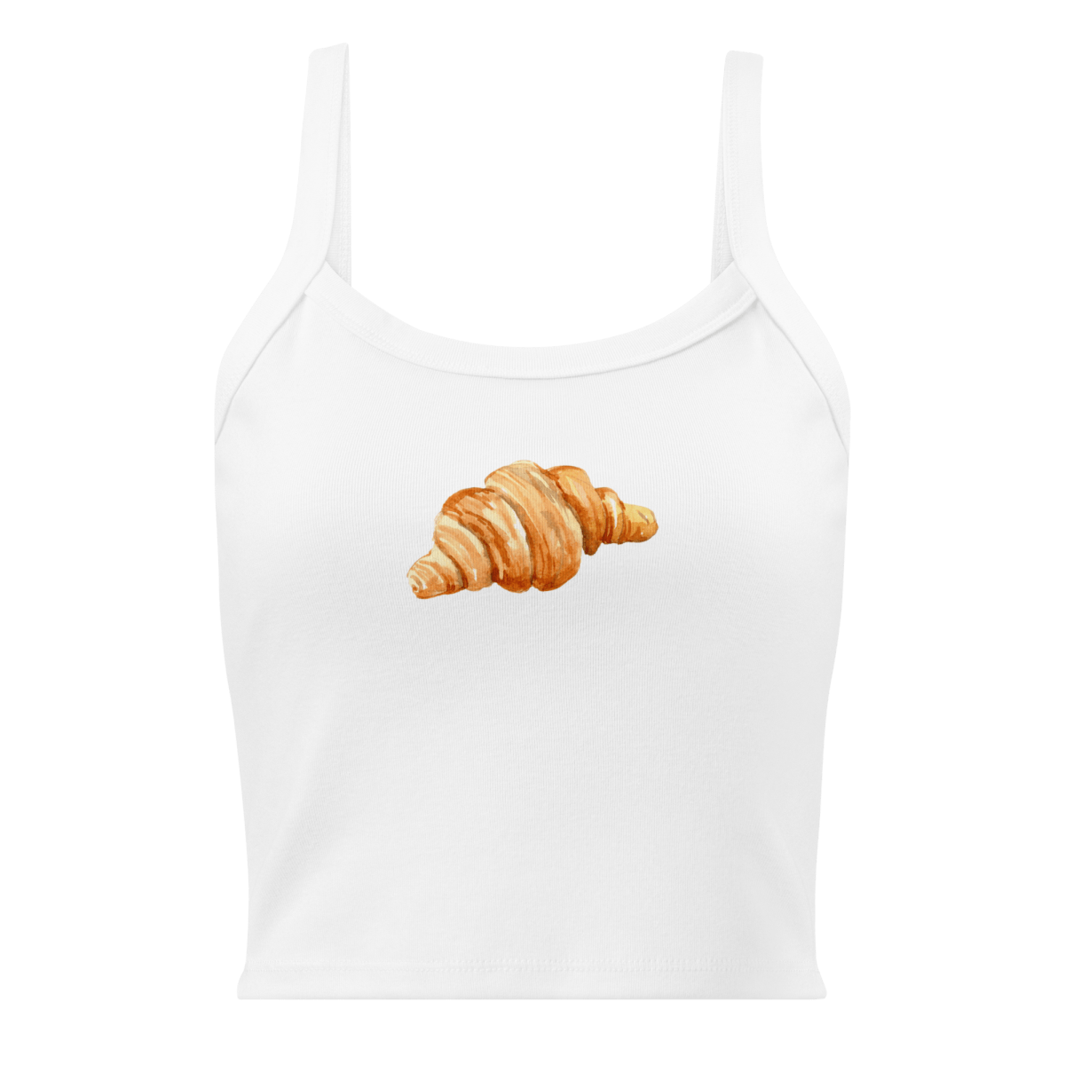 Un Croissant 🥐 Watercolor Tank Top - Polychrome Goods 🍊