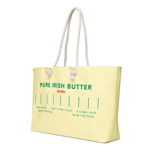 Pure Irish Butter Weekender Tote Bag - Image 2