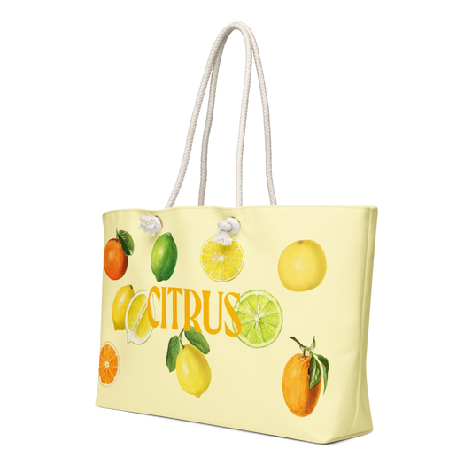 Citrus Weekender Tote Bag - Image 2