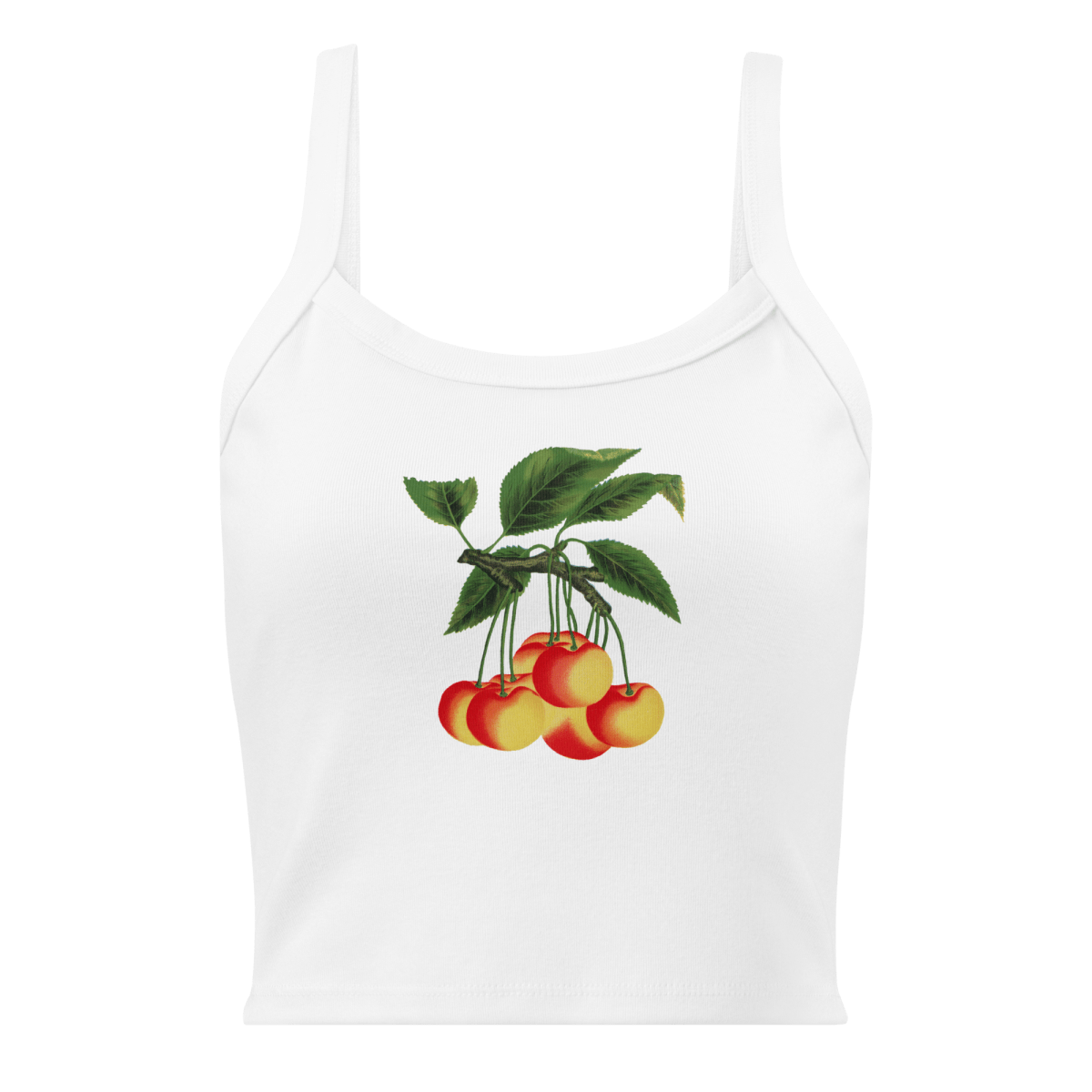 White Cherries Tank Top - Polychrome Goods 🍊