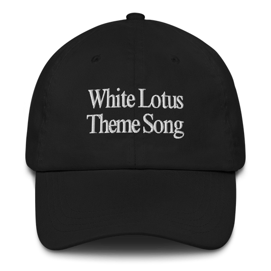 White Lotus Theme Song Hat - Polychrome Goods 🍊