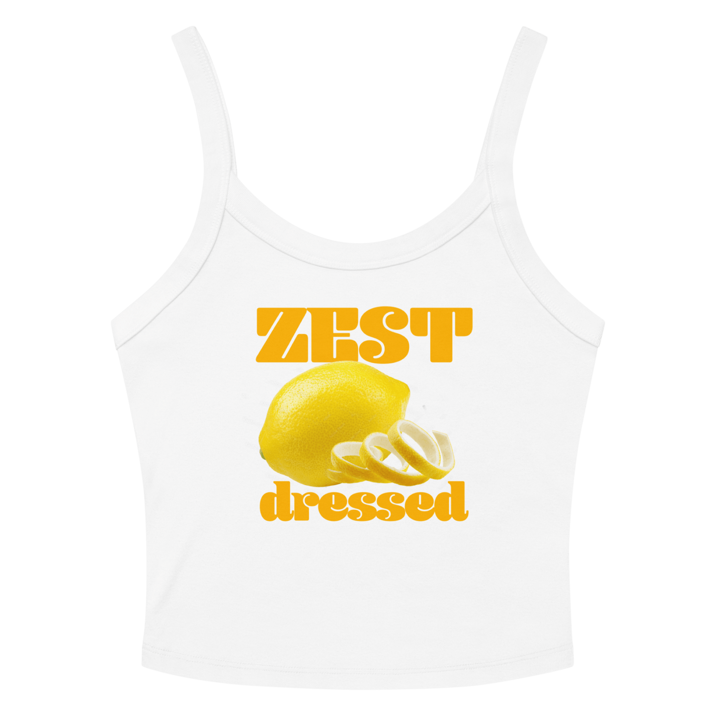 Zest Dressed ๐ Microrib Tank Top - Polychrome Goods ๐