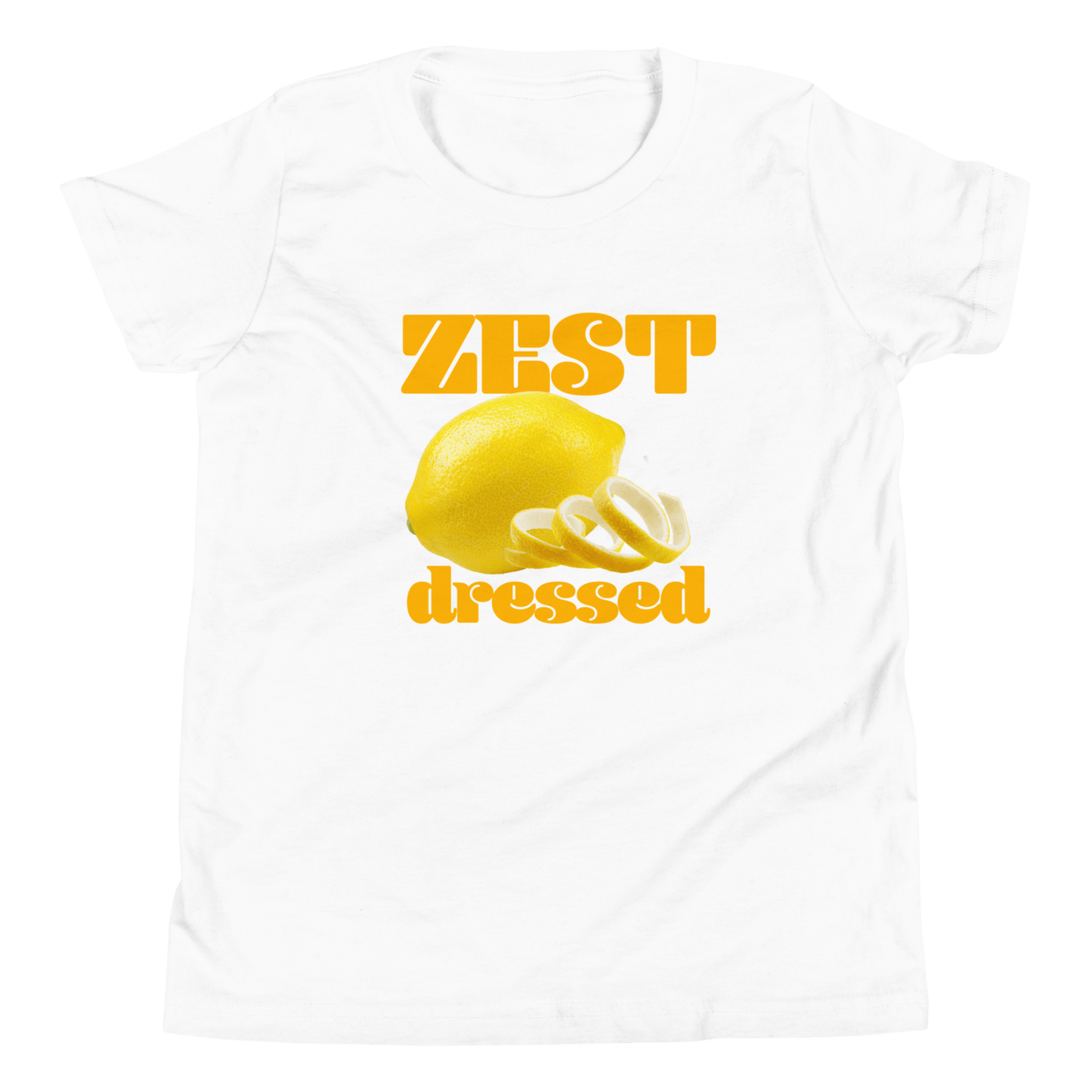 Zest Dressed 🍋 Youth T-Shirt - Polychrome Goods 🍊