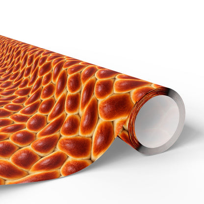 Challah Wrapping Paper | Bread Funny Jewish Themed Wrapping Paper Hanukkah & Christmas Gifts