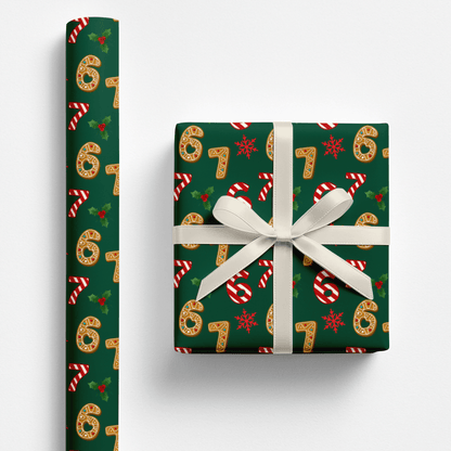 67 Wrapping Paper - SIX SEVEN - Polychrome Goods