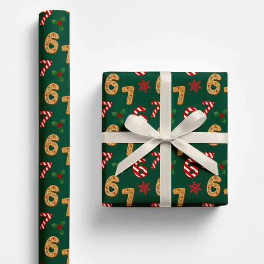 67 Wrapping Paper - SIX SEVEN - Polychrome Goods