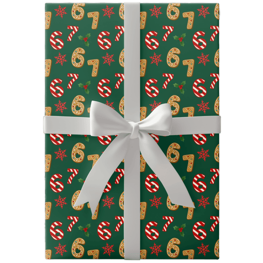 67 Wrapping Paper - SIX SEVEN - Polychrome Goods