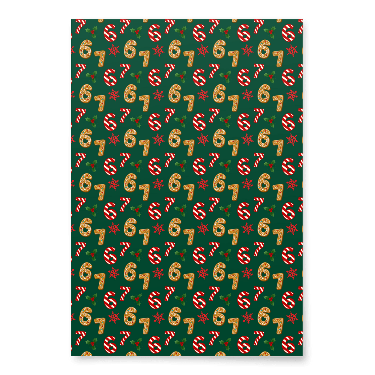 67 Wrapping Paper - SIX SEVENNNN – Polychrome Goods