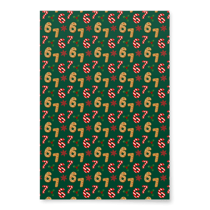 67 Wrapping Paper - SIX SEVEN - Polychrome Goods