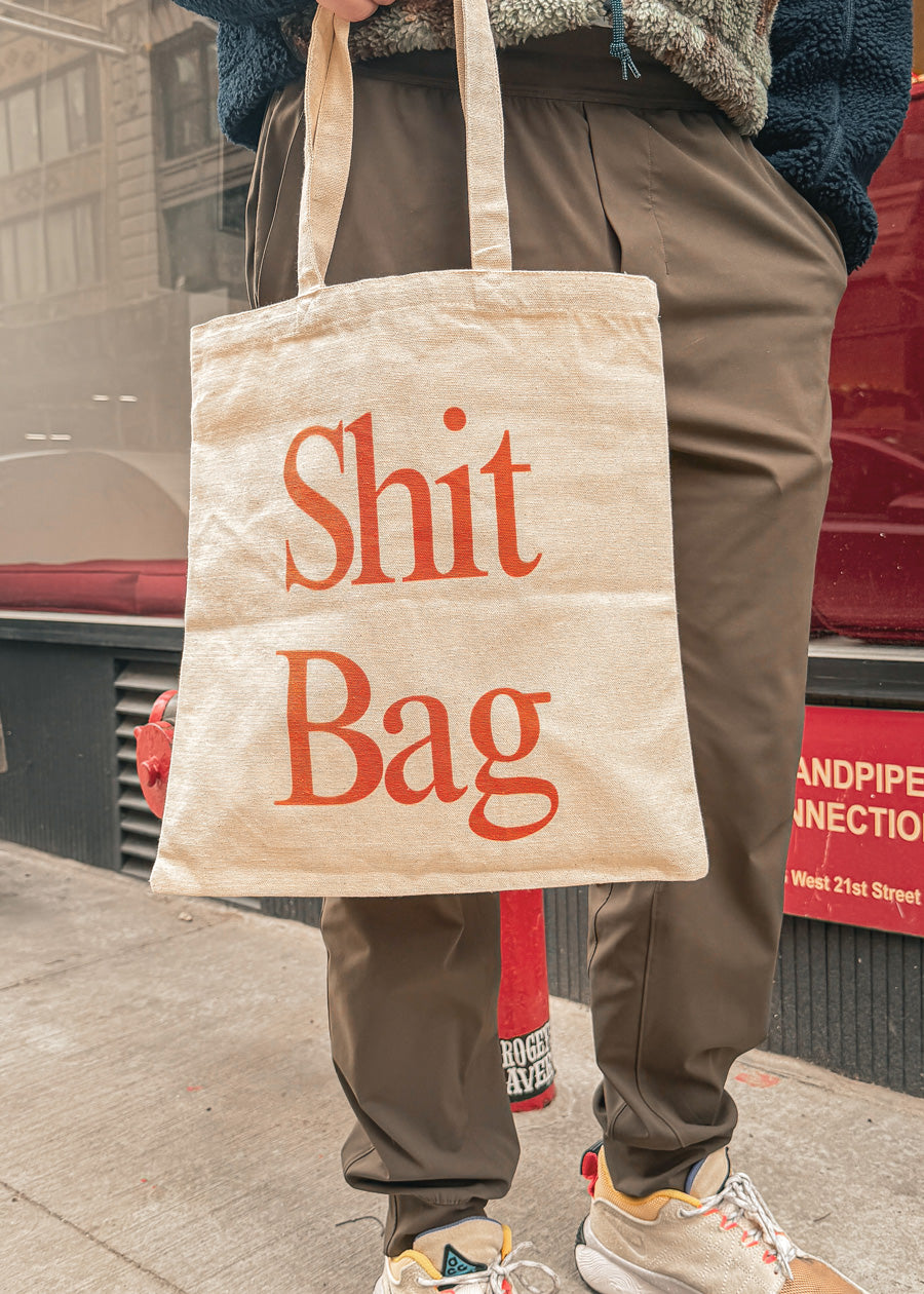 'Shit Bag' Tote Bag