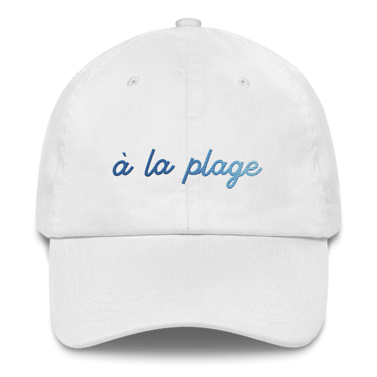 A La Plage Gradient Embroidered Hat - Polychrome Goods 🍊