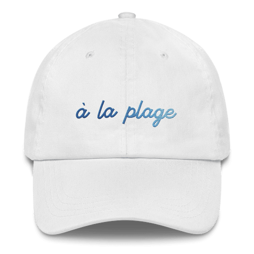 A La Plage Gradient Embroidered Hat