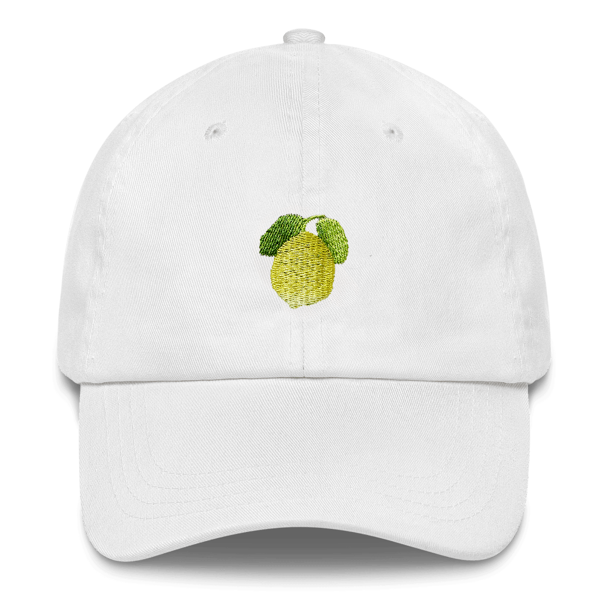 Amalfi Lemon 🍋 Gradient Embroidered Hat - Polychrome Goods 🍊