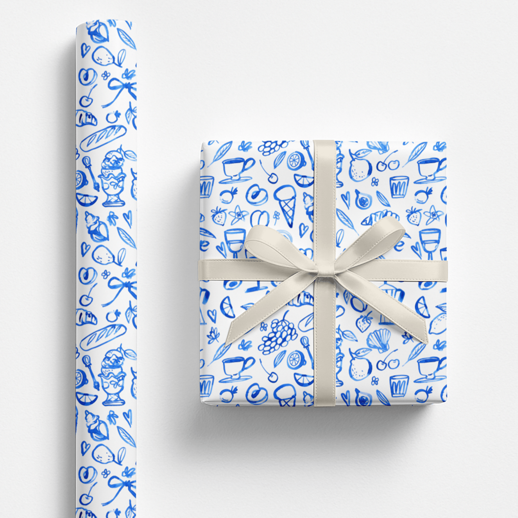 Amore Azzurro Wrapping Paper 💙 - Polychrome Goods