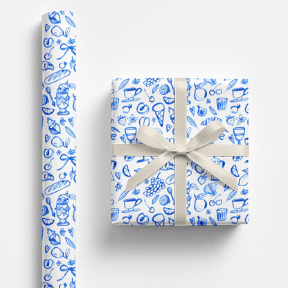 Amore Azzurro Wrapping Paper 💙 - Polychrome Goods