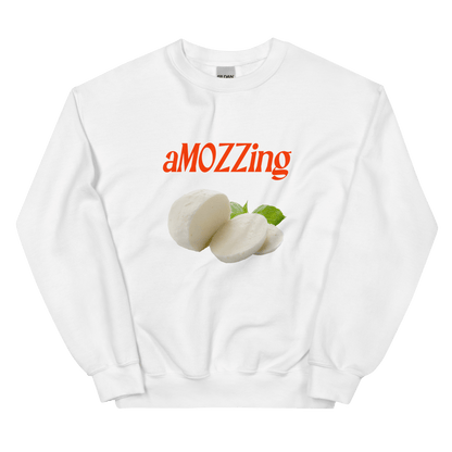 aMOZZing Mozzarella Cheese Sweatshirt 🧀 - Polychrome Goods 🍊