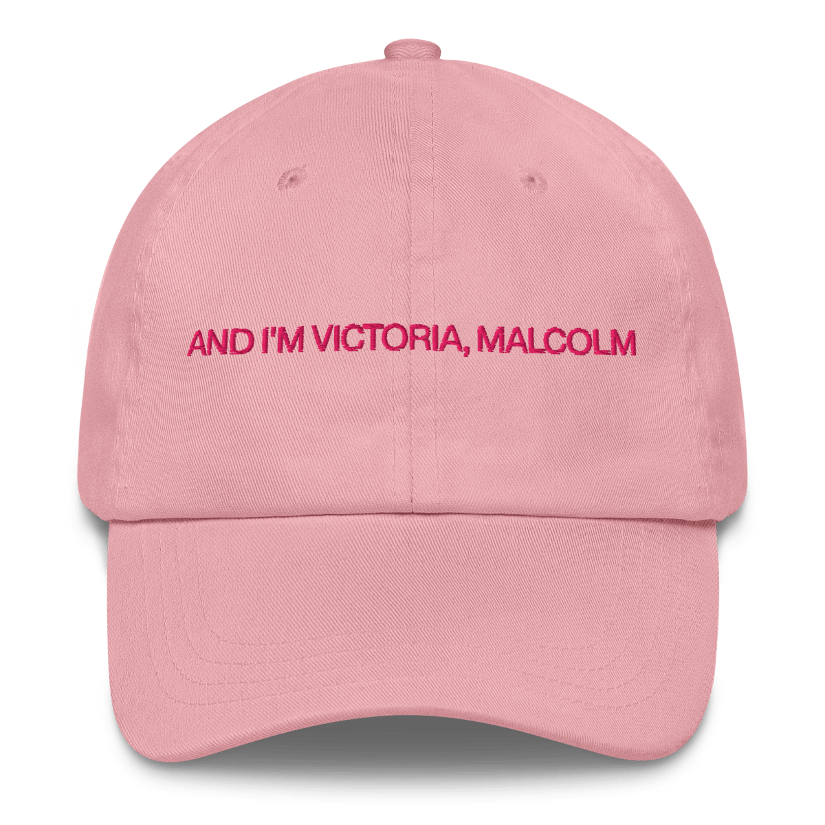 AND I'M VICTORIA, MALCOLM Embroidered Hat - Polychrome Goods 🍊