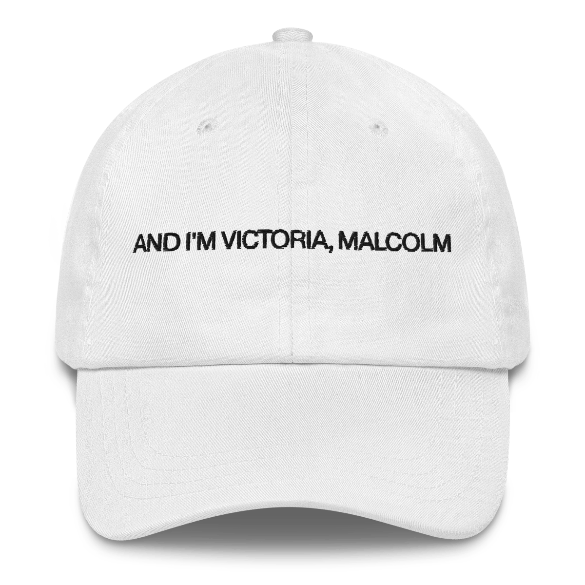 AND I'M VICTORIA, MALCOLM Embroidered Hat - Polychrome Goods 🍊