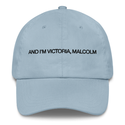 AND I'M VICTORIA, MALCOLM Embroidered Hat - Polychrome Goods 🍊