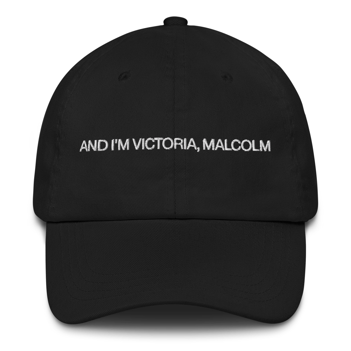 AND I'M VICTORIA, MALCOLM Embroidered Hat - Polychrome Goods 🍊