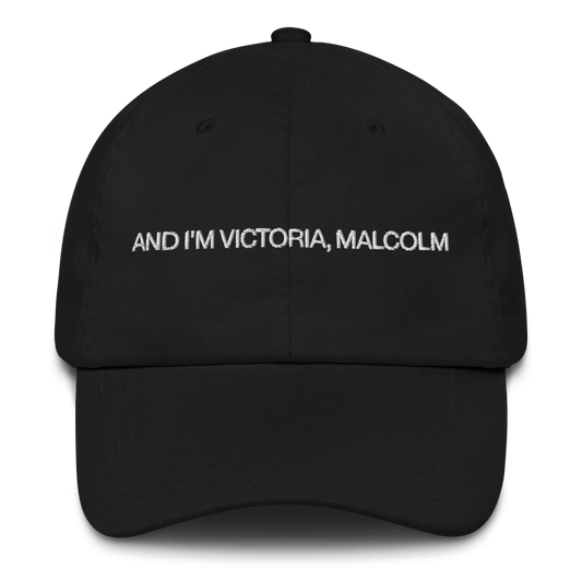 AND I'M VICTORIA, MALCOLM Embroidered Hat - Polychrome Goods 🍊